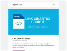 Tablet Screenshot of dijitalakil.com